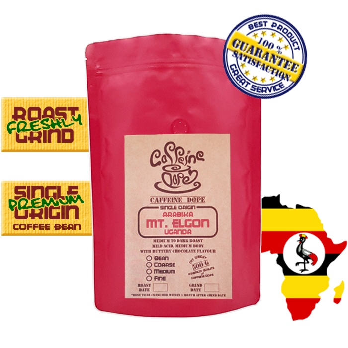 

Kopi Arabika Uganda Mt. Elgon 500 Gr - Bean/Biji & Ground/Bubuk