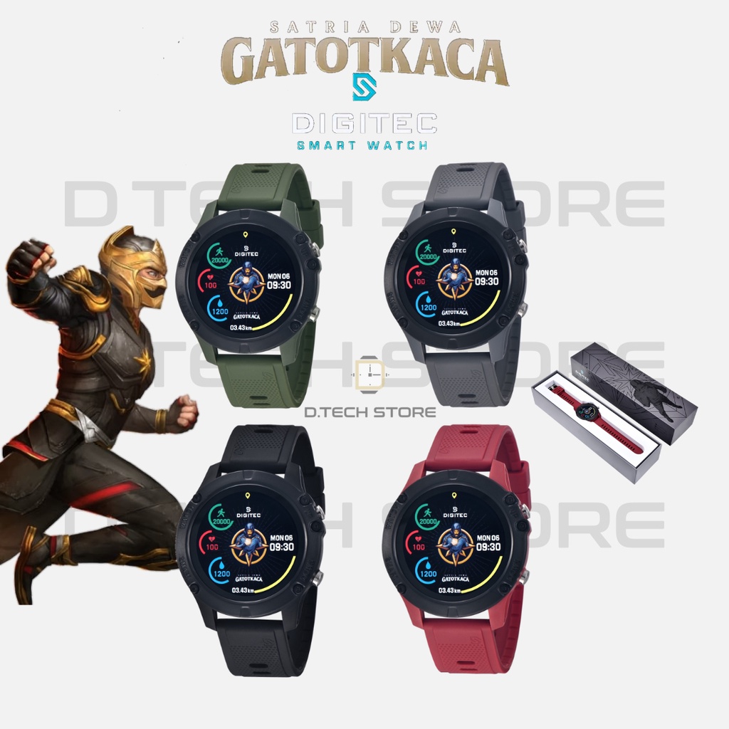 Smart Watch DIGITEC X GATOTKACA / Smart Watch DIGITEC ORIGINAL 100%