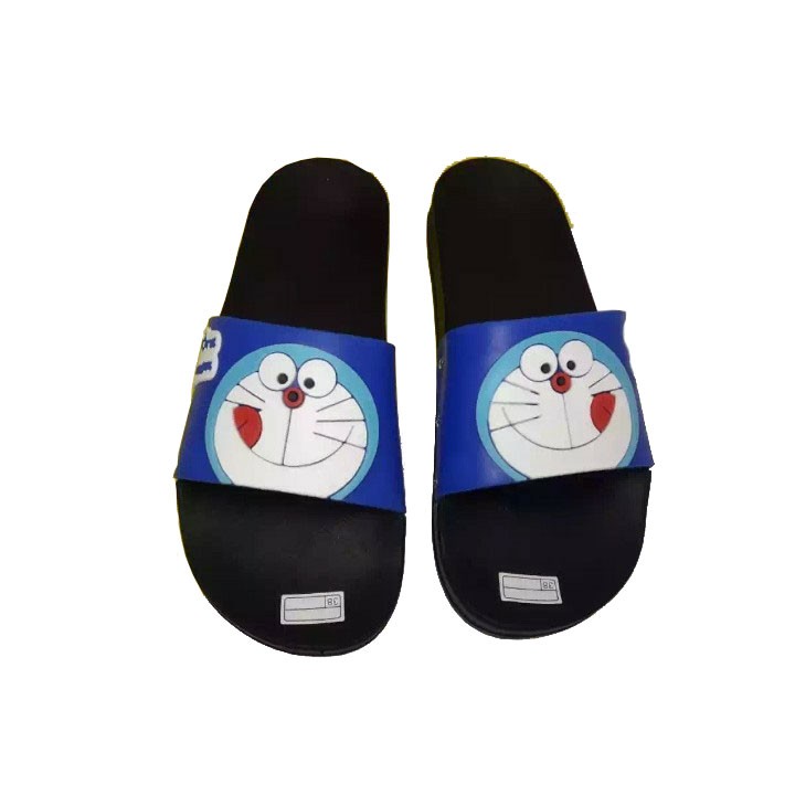 Sandal karet wanita / Sandal slop Karakter Doraemon