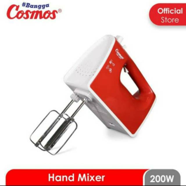 Cosmos CM1679. Hand Mixer 5 Kecepatan + Tombol TURBO. BARU BERGARANSI RESMI