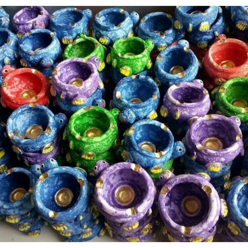 SOUVENIR PERNIKAHAN UNIK MURAH | SOUVENIR ASBAK TEMPAT LILIN KURA-KURA