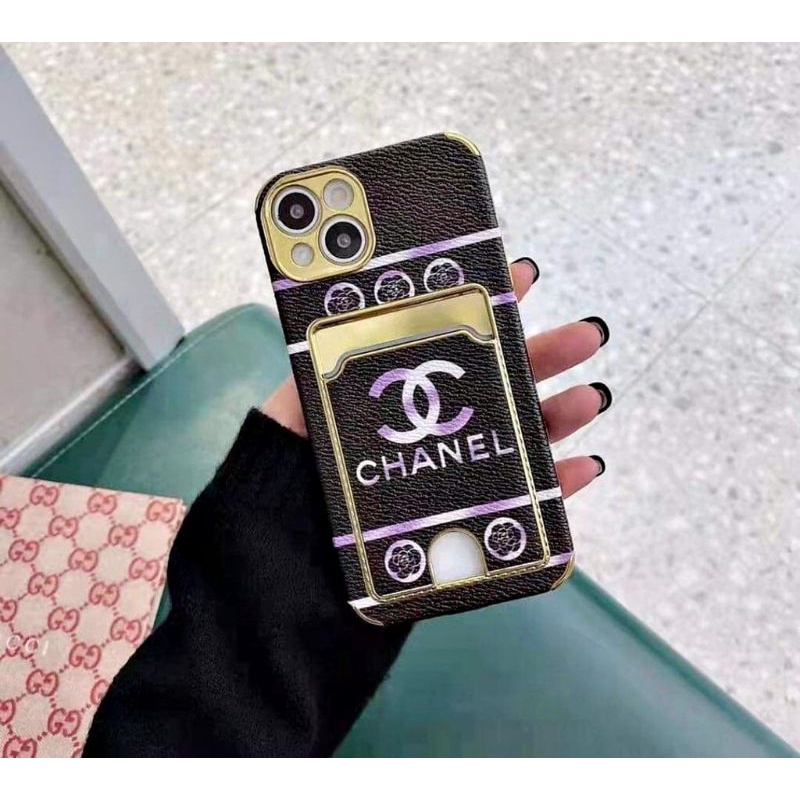 CASE PREMIUM BRANDED CARD SLOT For HP Oppo Realme Xiaomi Redmi Samsung Vivo #casemewah#casecantik#casepremium