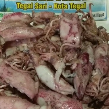 

Cumi asin telor 250gram