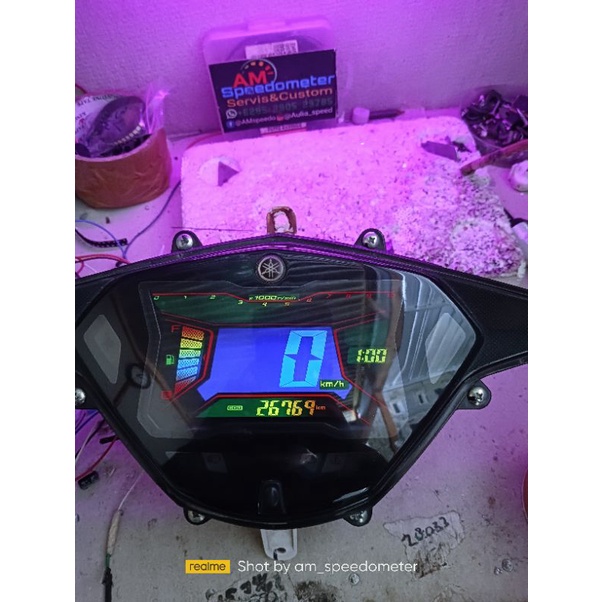 speedometer aerox 155