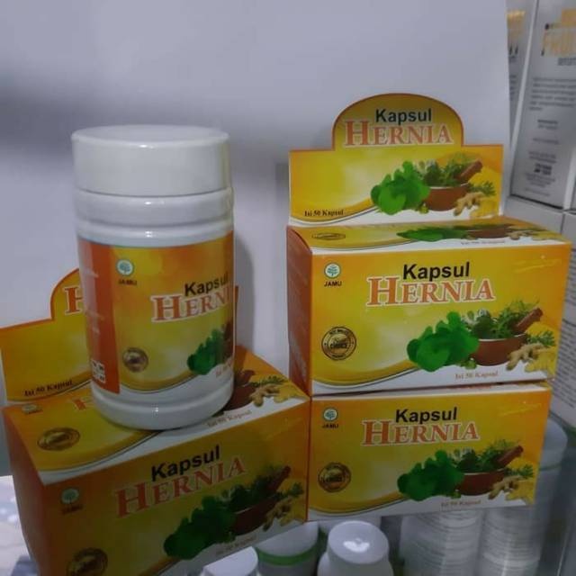 HERBAL OBAT SAKIT HERNIA - KAPSUL HERNIA ASH-SHIHHAH ORIGINAL