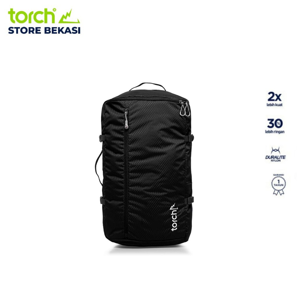 Torch Bekasi  Tas Travel Backpack Saitama Black 40 L