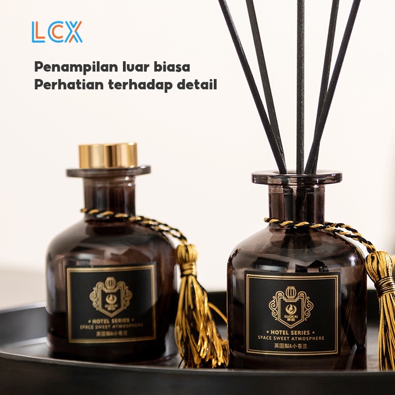 LCX Pengharum Pewangi Ruangan Reed Diffuser Aromaterapi Stick Ruangan Aromaterapi Stik Rattan