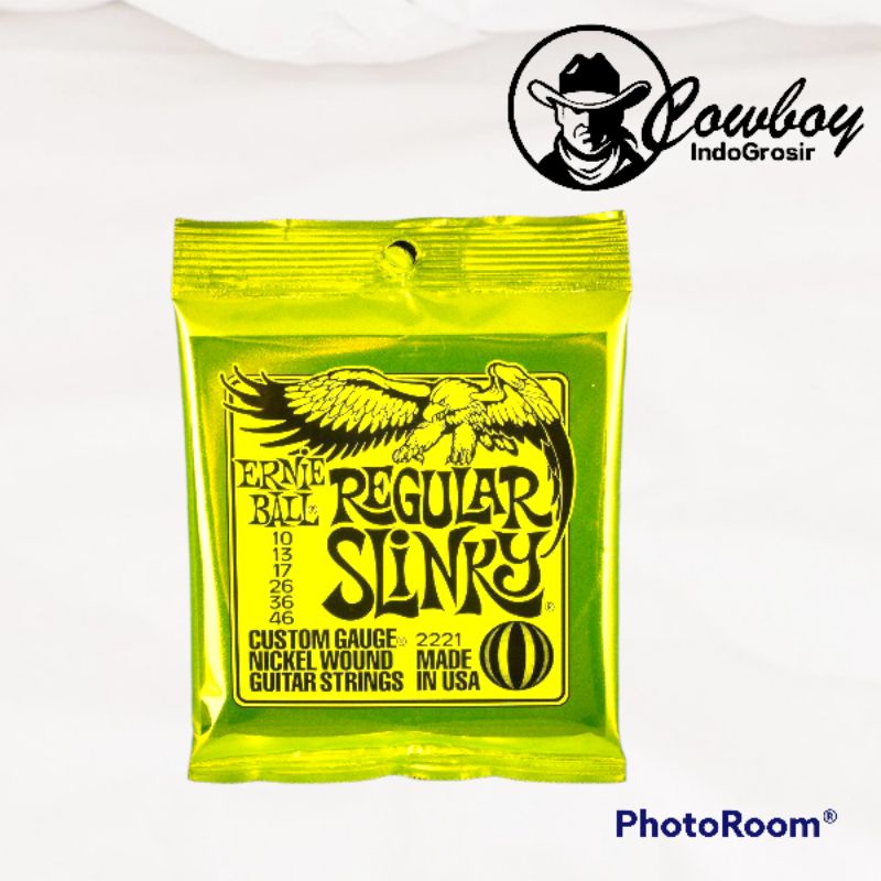 Senar ErnieBall XL 010 Senar Gitar Ernie Ball Electric Reguler Slinky