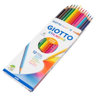 

GIOTTO STILNOVO CARDBOARD 12 COLOURS