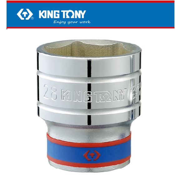 SOCKET 27MM - 1/2 DR SOCKET 27MM 6PT CHROME KINGTONY 0433527MRC