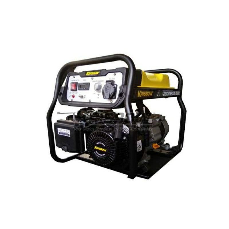 KRISBOW Genset Listrik Bensin 1500 Watt / GENERATOR GASOLINE 1500WATT 1PH OPEN