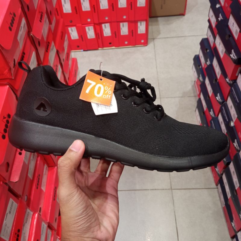 Airwalk Jayden Black Sepatu Running Airwalk Original Sepatu Olahraga Lari Sekolah