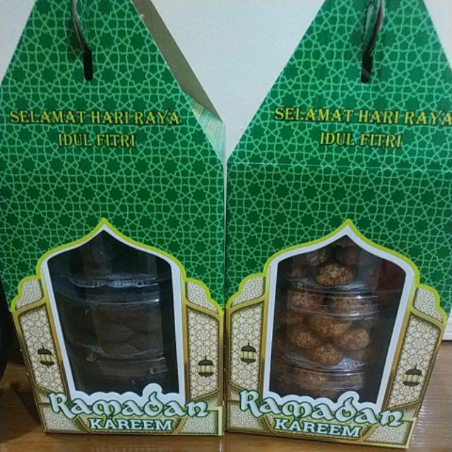 Dus Toples / Box Toples Idul Fitri Isi 3 Toples (5 Pcs)