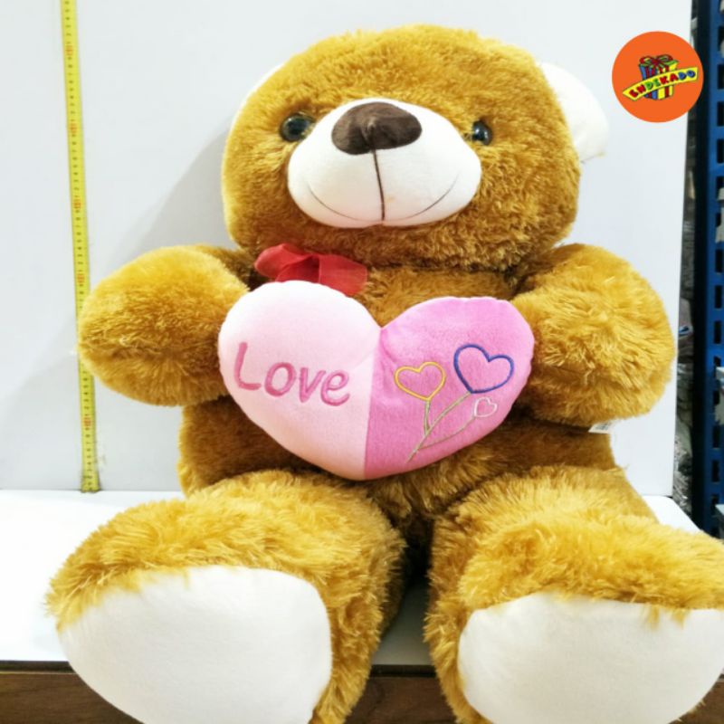 BEAR PILLOW LOVE GIANT - Boneka Beruang Jumbo