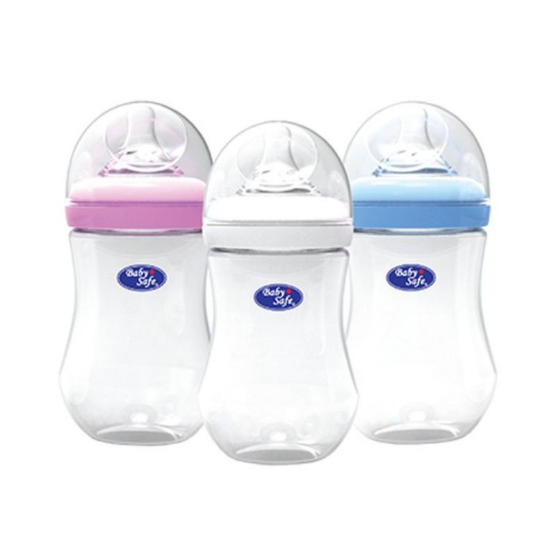 Baby Safe Bottle Wide Neck 250ml 3m+ 250ml WN002