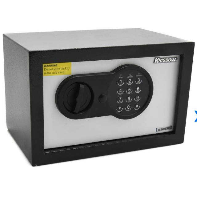 Jual Krisbow Besi Solid Brankas 20et1/2 Hitam Brangkas safety Box