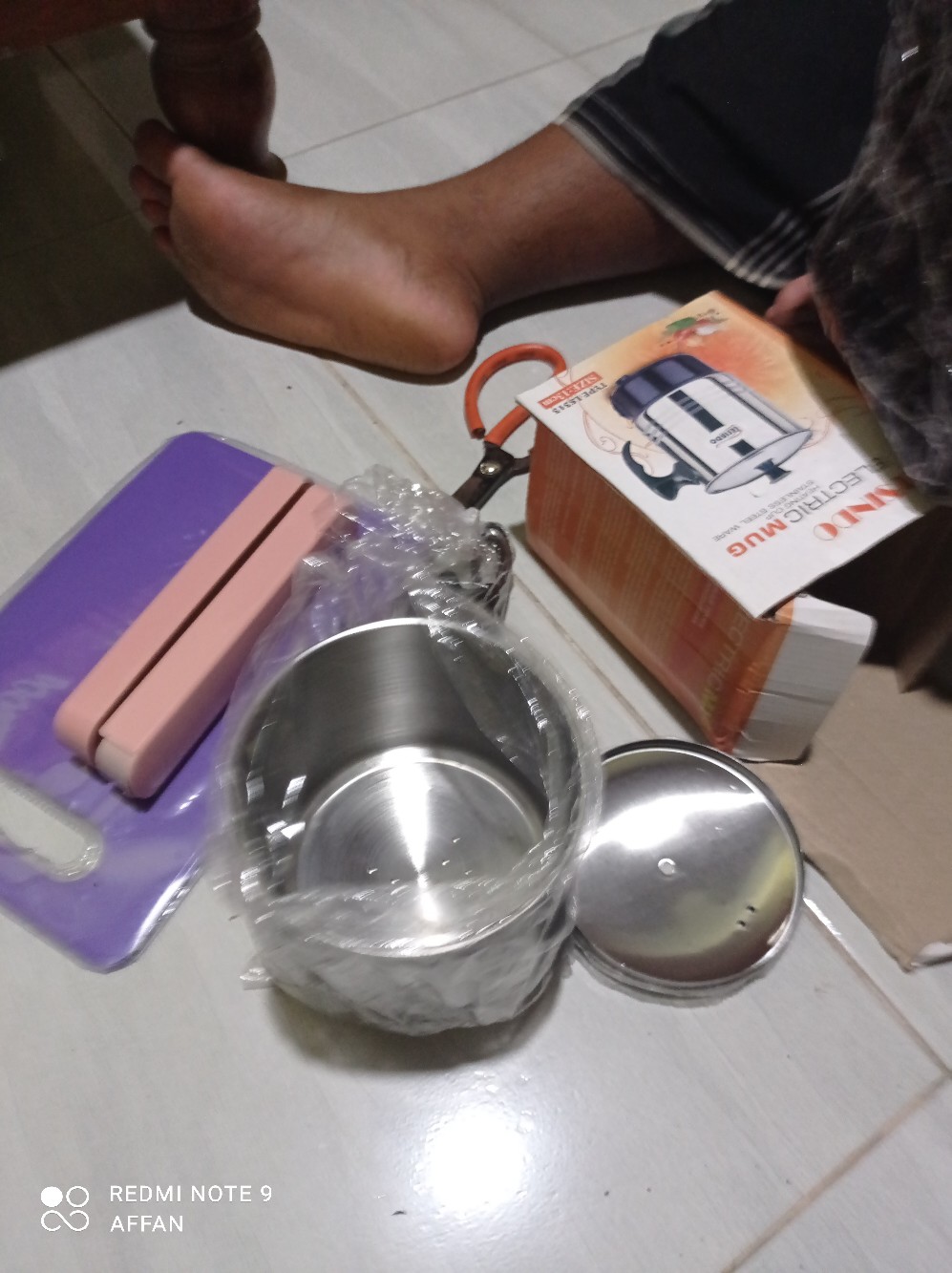 Pisau Set Talenan 5in1/pisau Dapur Anti Karat Pisau Daging Buah Sayur