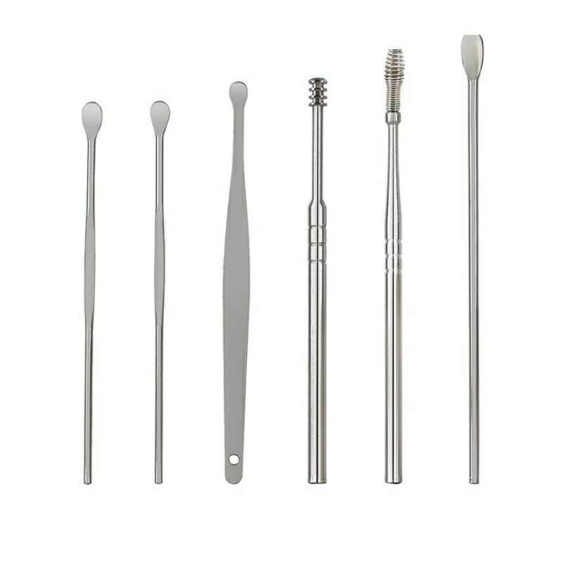 6in1 Alat Pembersih Telinga Korek Kuping Set
