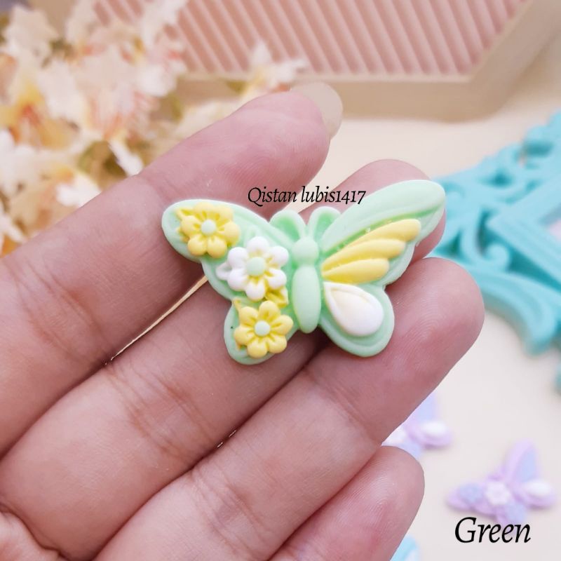 Clay Butterfly Flowers|Clay Butterfly Clay|Butterfly Sweet