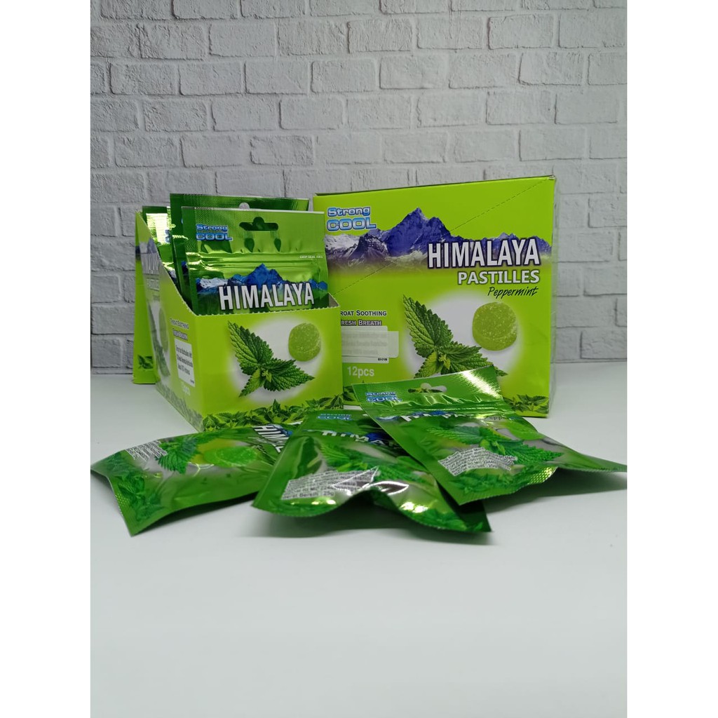 

PERMENT HIMALAYA PASTILLES PEPPERMINT STRONG COOL 25G