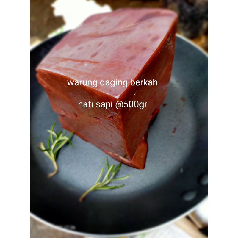 

hati sapi 500g