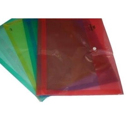 

♗ Map Plastik Kancing Felix Folio - Putih ✵