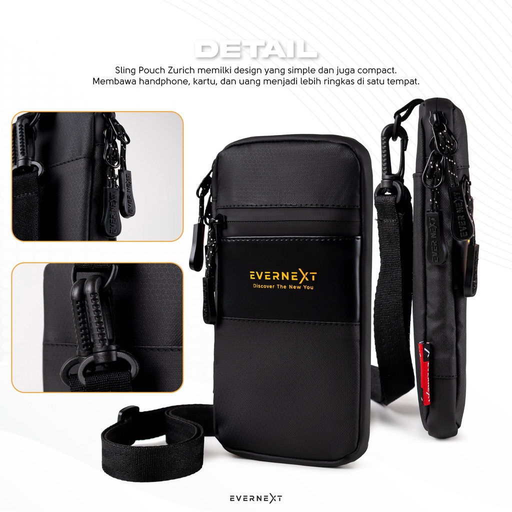 Dopet Kartu anti Air ZURICH Sling Pouch WATerproof