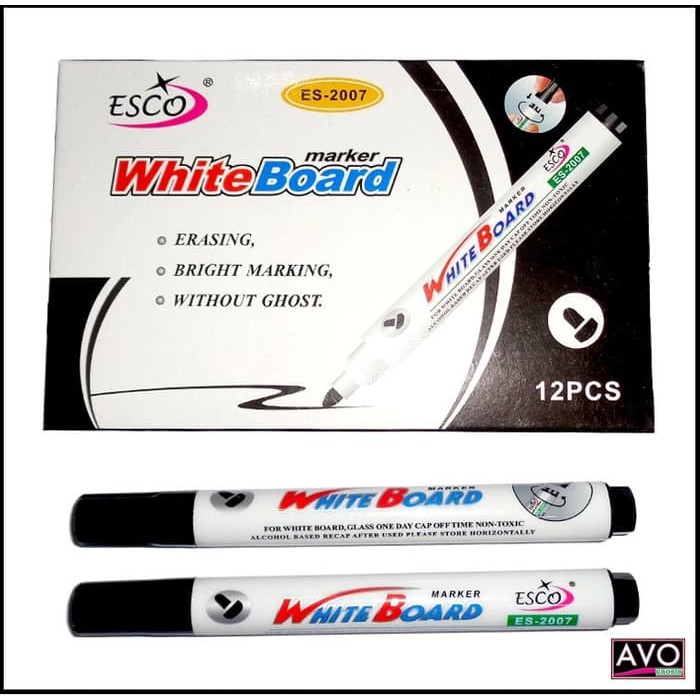 

4 pcs spidol whiteboard - ESCO - Montana - black