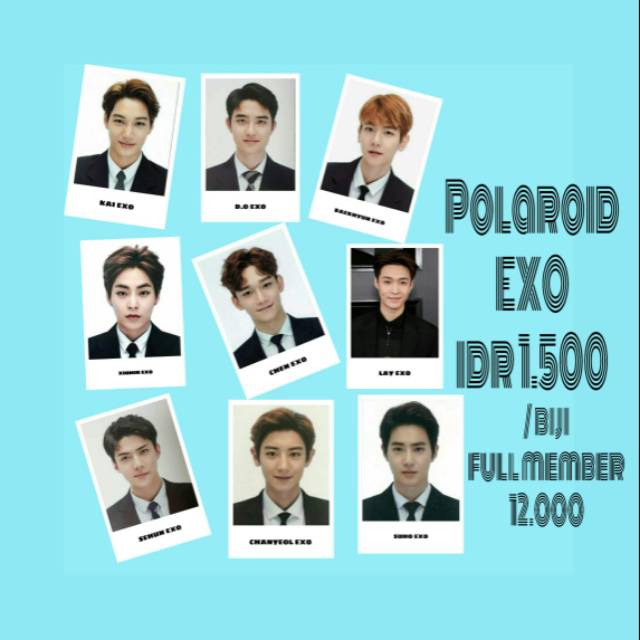 EXO POLAROID UNOFFICIAL