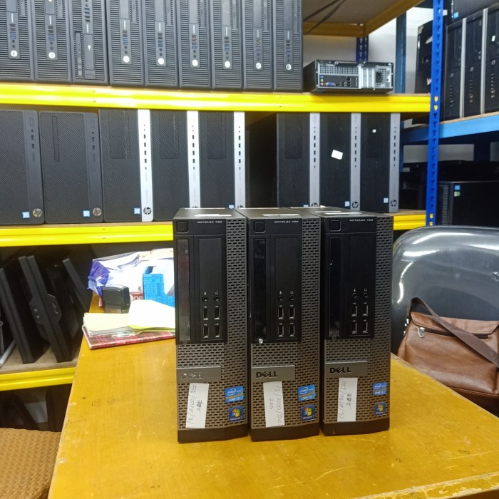 PC DELL 790 SFF CORE I3 GEN2 RAM 4GB SSD 240 GB BARANG MANTAP