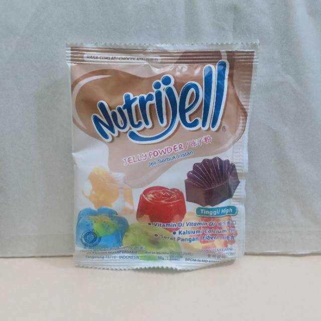 30gr tepung serbuk agar jelly NUTRIJELL nutrijell Coklat / Chocolate