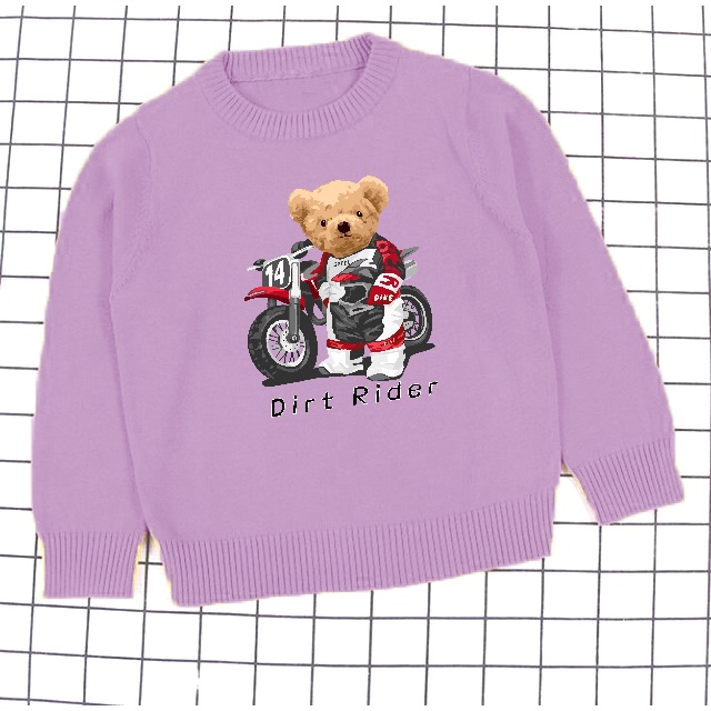 Crewneck anak Dirt Ride Sweater anak size M-XXL