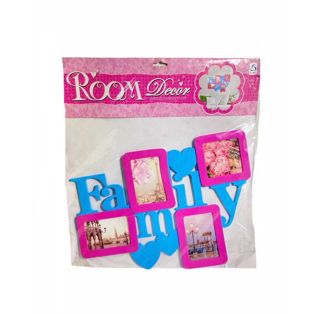 COLLECTIONS ROOM DECOR EMBELLISHMENT ART - STIKER DINDING WALPAPER UKURAN 40x35 PHOTOFRAME DEKORASI DINDING HIASAN KAMAR