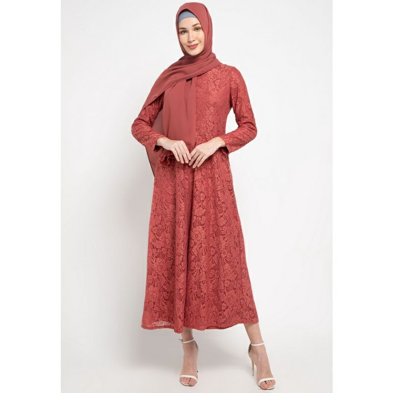 Expand Gamis Brokat Aleya dress size XXL