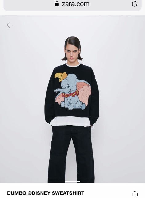 zara dumbo sweater