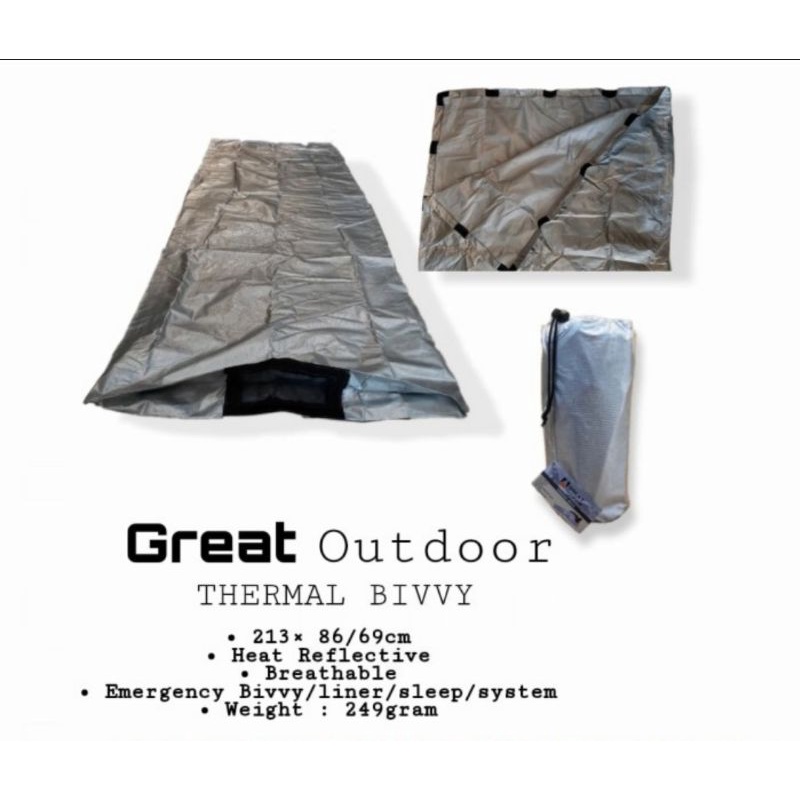 Thermal bivvy great outdoor