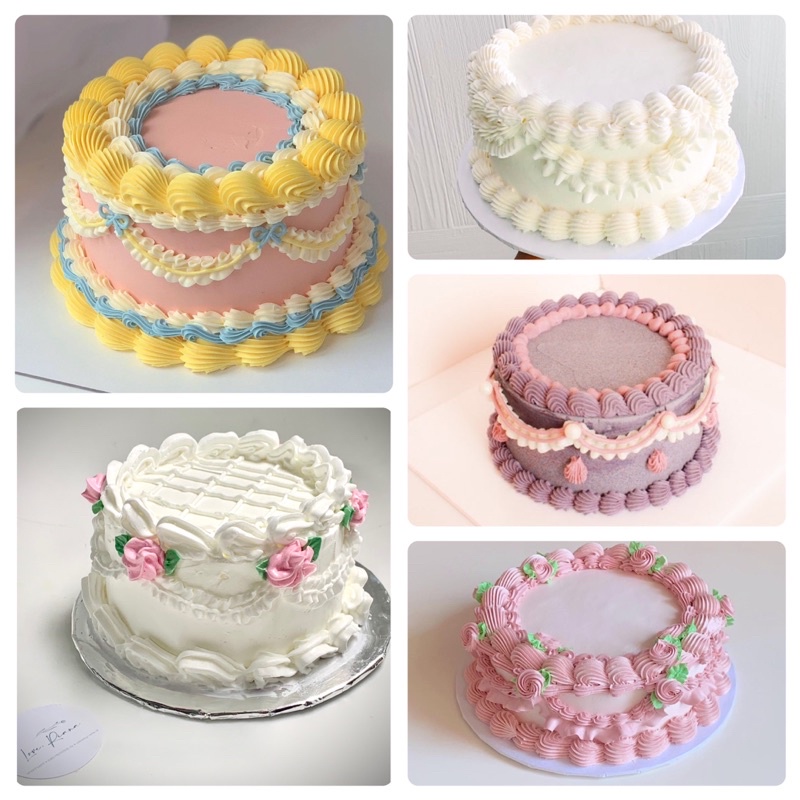 

Korean Cake ( VINTAGE CAKE MINI)
