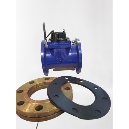 Water Meter DKI 5&quot; Oneset Flange + Karet
