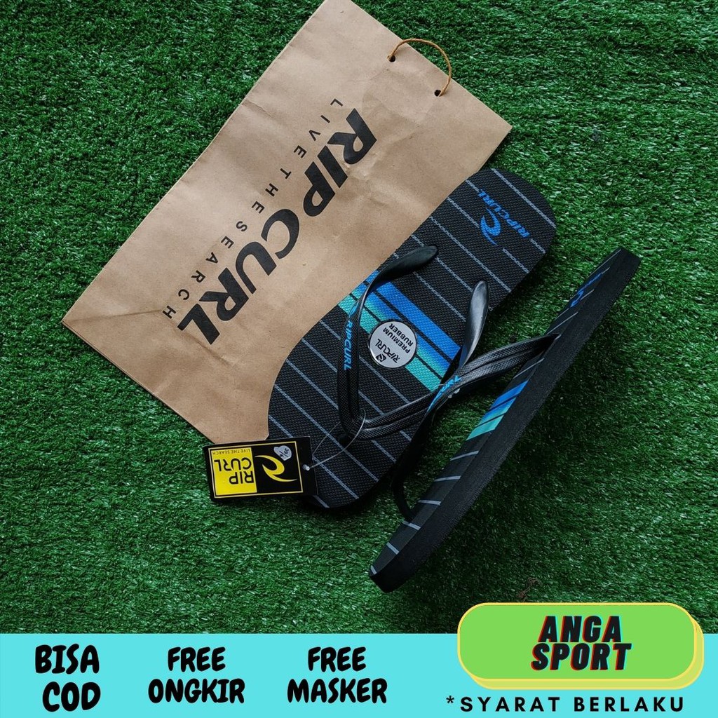 SANDAL PRIA JEPIT RIPCURL / SANDAL PANTAI PREMIUM / SENDAL DISTRO KEREN / SANDAL RUMAH SANTAI