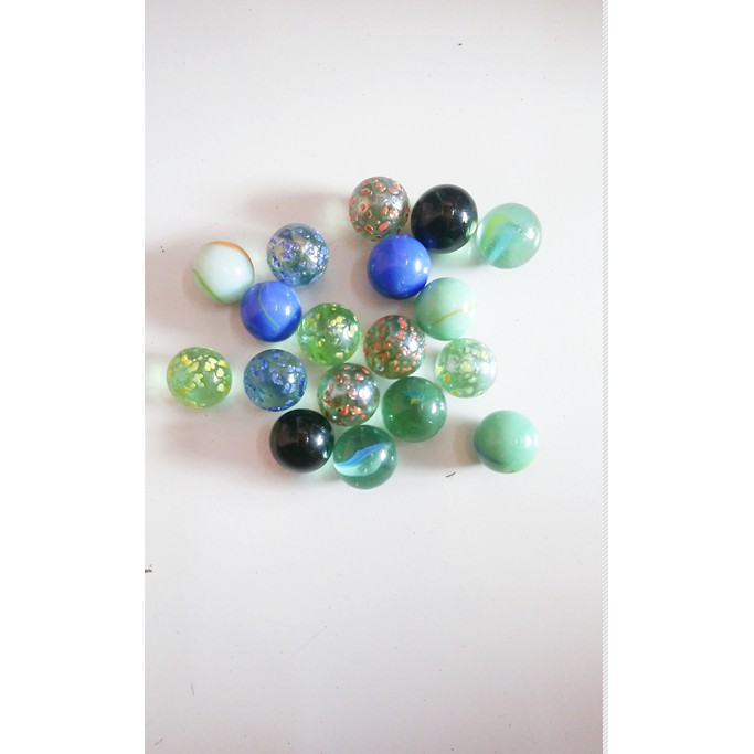 KELERENG/GUNDU SET CAMPUR 25 PCS MAINAN TRADISIONAL