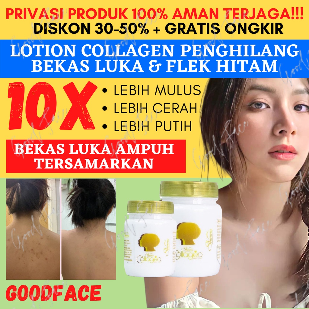 SHINING BIBIT COLLAGEN 150ML BPOM LOTION PEMUTIH BADAN