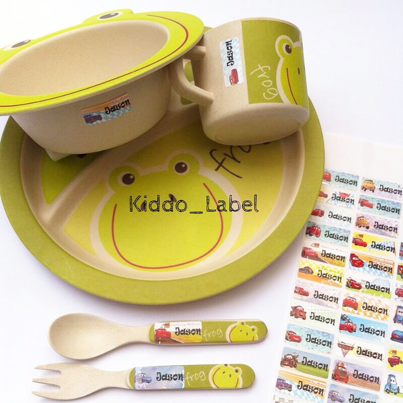

LABEL NAMA ANAK WATERPROOF - CARS