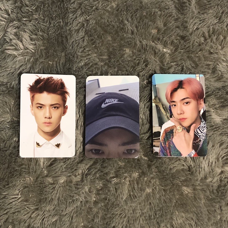 Official PC Album EXO Sehun Photocard