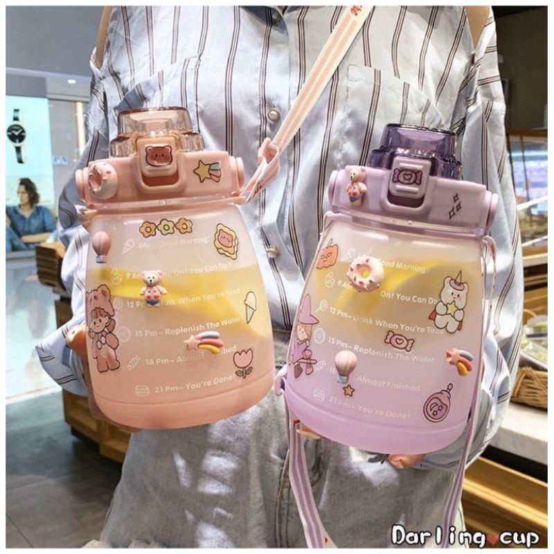 My pastel Botol Gembul 1.4L dilengkap dgn Stiker + 3D Stiker