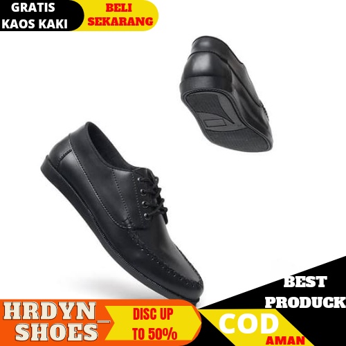 Slip on pria - SEPATU KULIT PRIA ASLI / SEPATU PANSUS PANTOFEL KERJA KANTOR DINAS GURU PNS FORMAL // Sepatu Formal Kasual Pria Kerja Kuliah Trendy Pria Kulit Syntet Asli Murah Terlaris ori formal casual pria