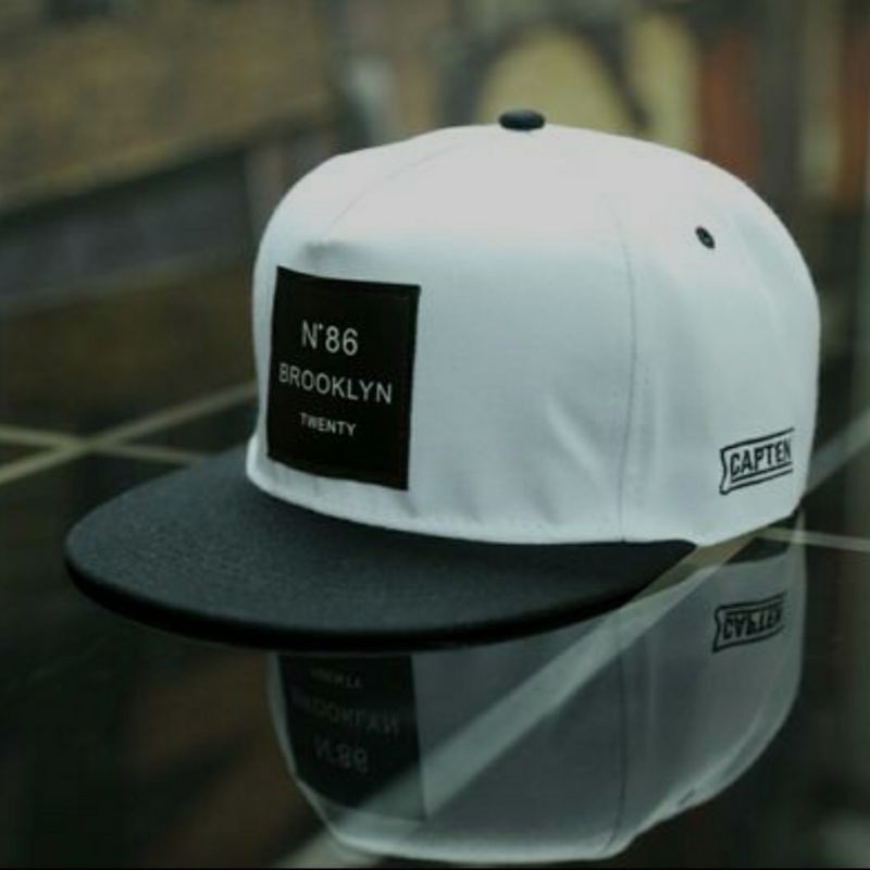 Topi Brooklyn snapback import Original Topi pria