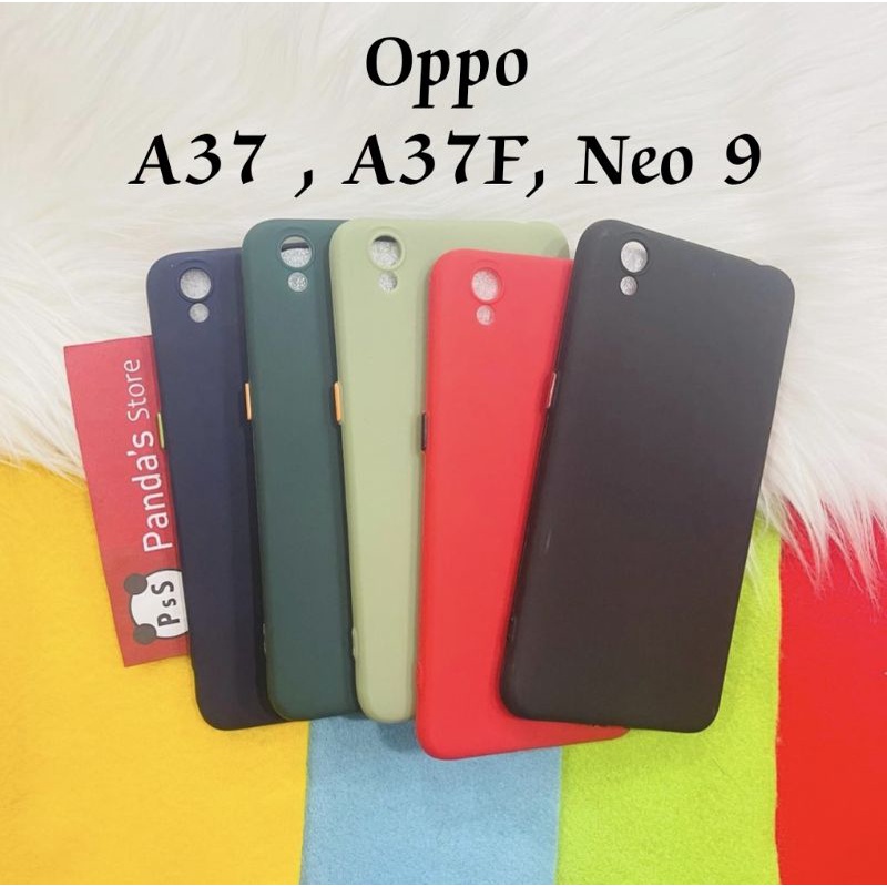 Case Oppo A37, A37F, Neo 9 Babycase + Pelindung Kamera, Makaron Full Color (PsS)