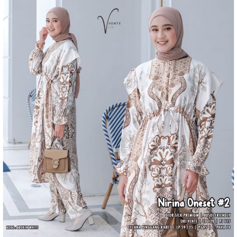 (NEW)SETELAN WANITA OOTD//NIRINA ONE SET#2 BY VENTE