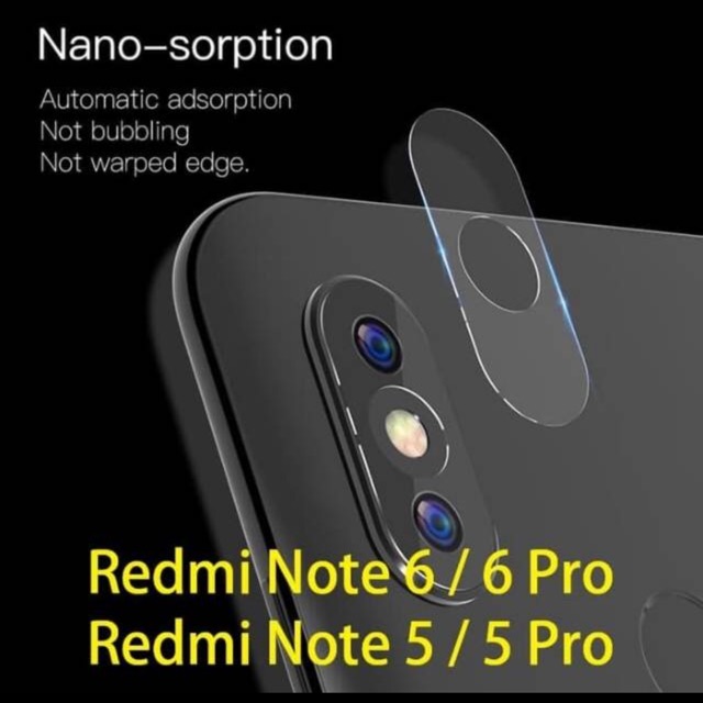 Xiaomi redmi note 6 pro - Tempered glass camera belakang