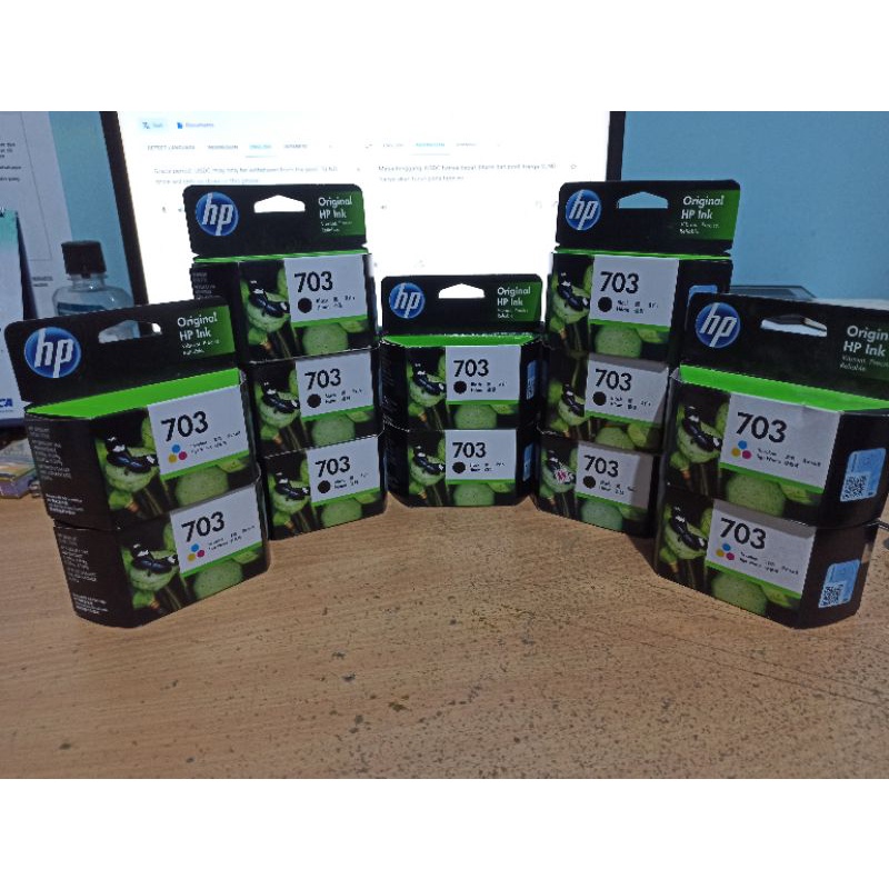 HP 703 cartridge HP black & color original